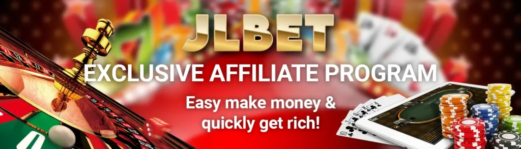 JLBet Casino Affiliate Program - Earn Commissions by Promoting Online Casino Games and Sports Betting